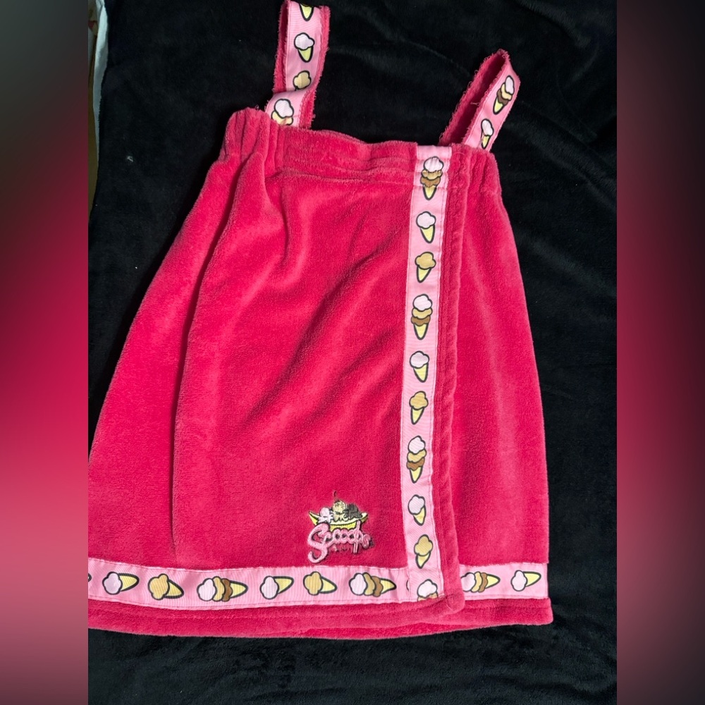Scoops  Pink Ice Cream Towel Dress